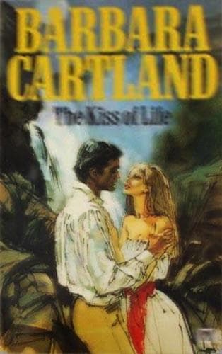 Cover of The Kiss of Life by Barbara Cartland