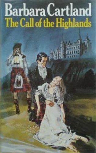 Cover of The Call of the Highlands by Barbara Cartland