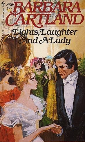 Cover of Lights, Laughter and a Lady by Barbara Cartland