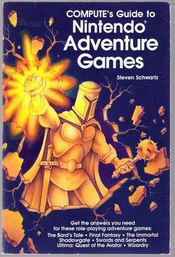 Cover of Compute's Guide to Nintendo Adventure Games by Steven A. Schwartz