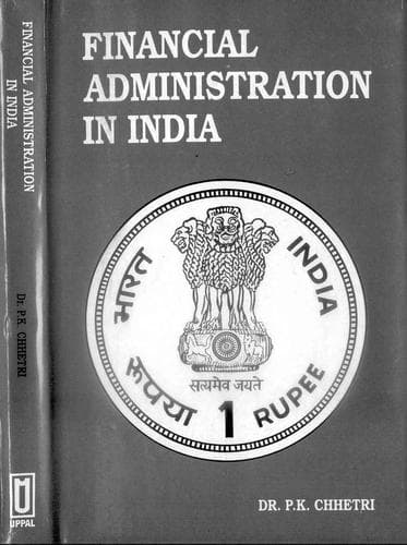 Cover of Financial administration in India by P. K. Chhetri