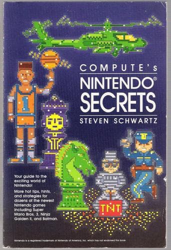 Cover of Compute's Nintendo Secrets by Steven A. Schwartz