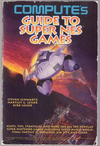 Cover of Compute's Guide to Super NES Games by Steven A. Schwartz