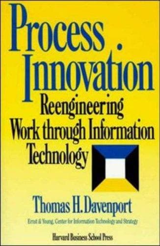 Cover of Process innovation by Davenport, Thomas H