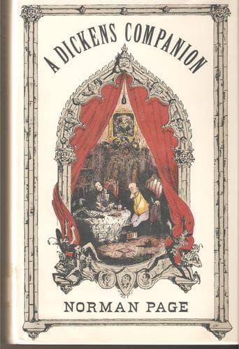 Cover of A Dickens Companion by Norman Page