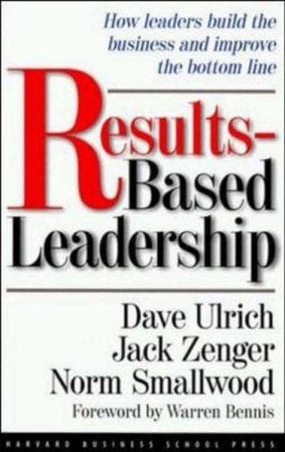 Cover of Results-based leadership by David Ulrich