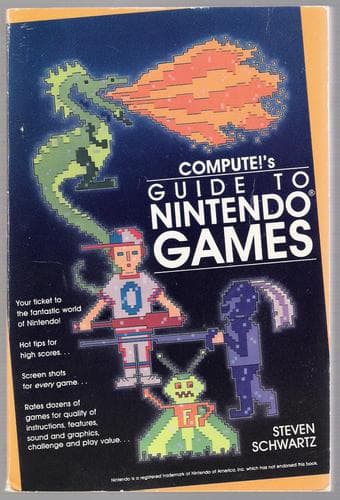 Cover of Compute's Guide to Nintendo Games by Steven A. Schwartz