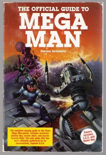 Cover of The Official Guide to Mega Man by Steven A. Schwartz