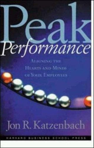 Cover of Peak Performance by Jon R. Katzenbach