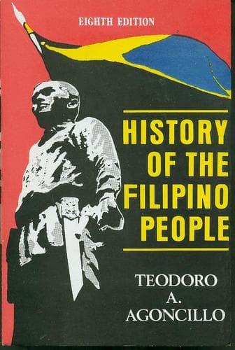 Cover of History of the Filipino People by Teodoro A. Agoncillo