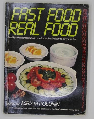 Cover of Fast food - real food by Miriam Polunin