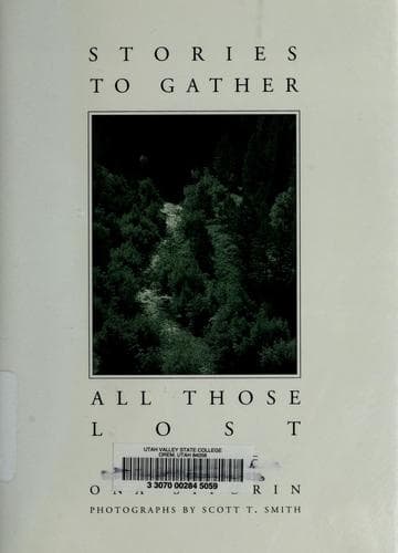 Cover of Stories to gather all those lost by Ona Siporin