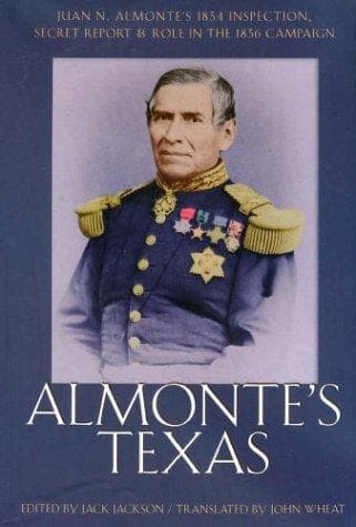 Cover of Almonte's Texas by Juan Nepomuceno Almonte