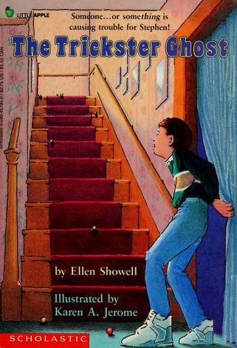 Cover of The trickster ghost by Ellen Harvey Showell