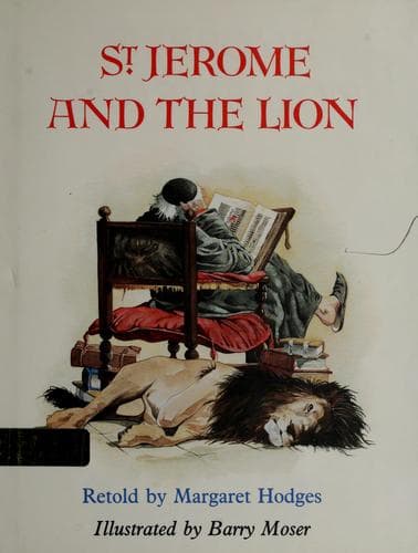 Cover of St. Jerome and the lion by Margaret Hodges