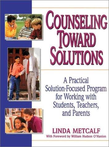 Cover of Counseling toward solutions by Linda Metcalf