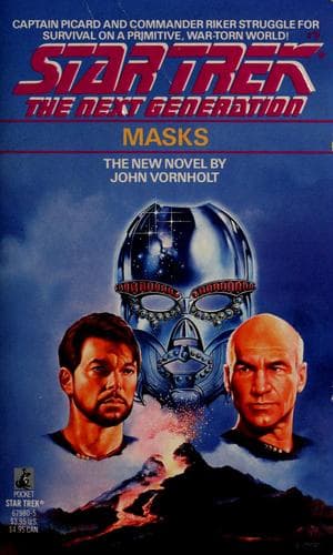 Cover of Star Trek The Next Generation - Masks by John Vornholt
