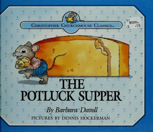 Cover of The potluck supper by Barbara Davoll