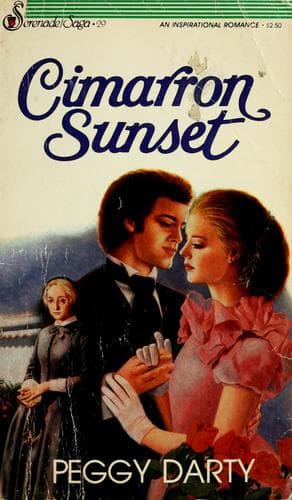 Cover of Cimarron Sunset by Peggy Darty