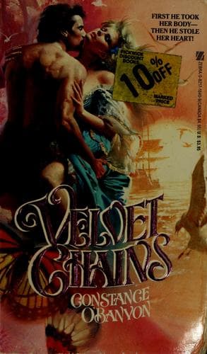 Cover of VELVET CHAINS by Constance O'Banyon