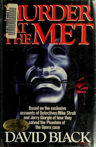 Cover of Murder at the Met by David Black