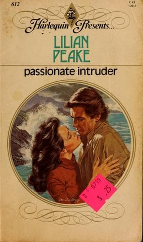 Cover of Passionate intruder by Lilian Peake