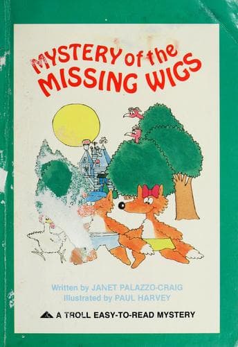 Cover of Mystery of the missing wigs by Janet Palazzo-Craig