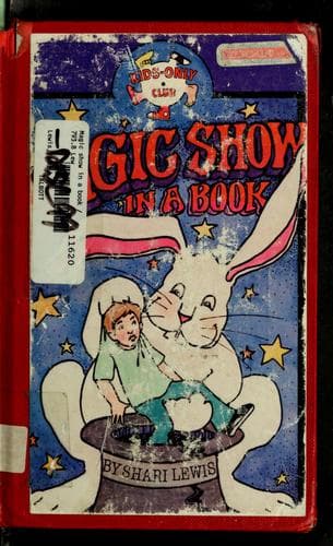 Cover of Magic show in a book by Shari Lewis