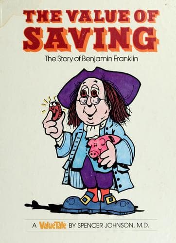 Cover of The value of saving by Spencer Johnson