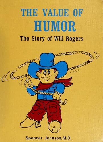 Cover of The value of humor by Spencer Johnson