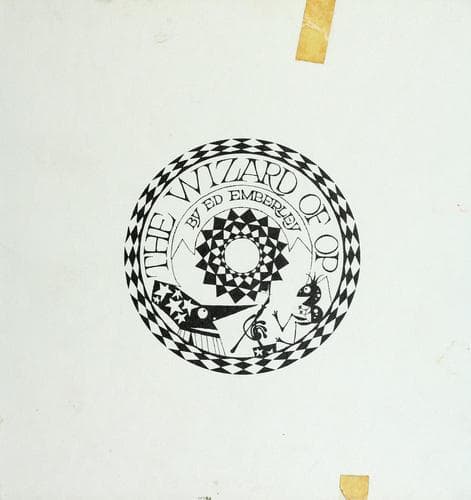 Cover of The Wizard of Op by Ed Emberley