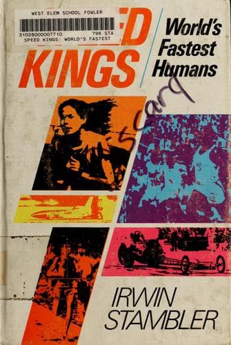 Cover of Speed kings: world's fastest humans by Irwin Stambler