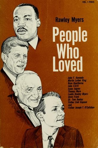 Cover of People who loved by Rawley Myers