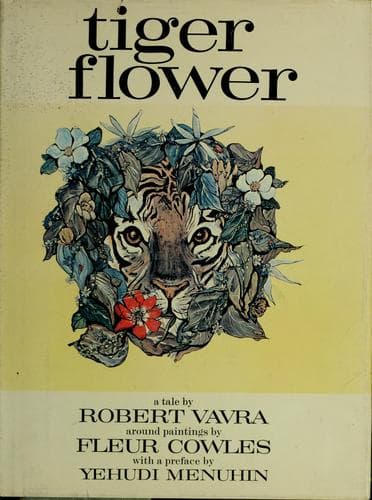 Cover of Tiger flower by Robert Vavra