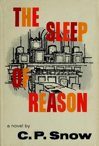 Cover of The sleep of reason by C. P. Snow