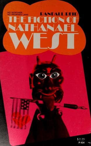 Cover of The fiction of Nathanael West by Randall Reid