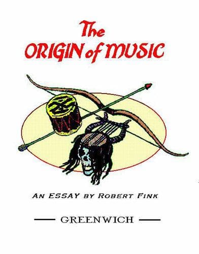 Cover of The origin of music by Robert Fink