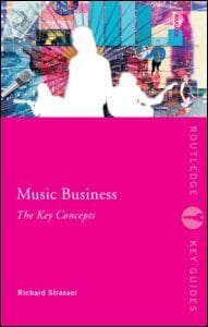 Cover of Music business by Richard Strasser