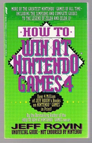 Cover of How to Win at Nintendo Games 4 by Jeff Rovin