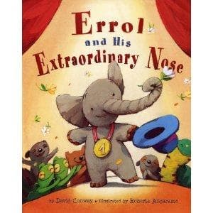 Cover of Errol and his extraordinary nose by David Conway