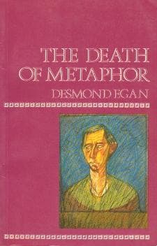 Cover of The death of metaphor by Desmond Egan