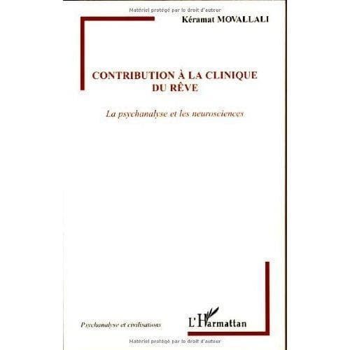 Cover of Contribution à la clinique du rêve by Kéramat Movallali