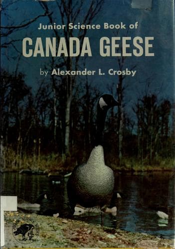 Cover of Junior science book of Canada geese by Alexander L. Crosby