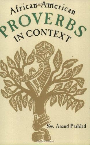 Cover of African-American proverbs in context by Anand Prahlad