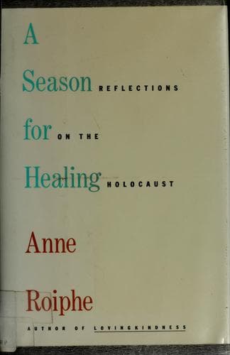 Cover of A Season for Healing by Anne Richardson Roiphe