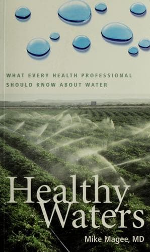 Cover of Healthy waters by Mike Magee