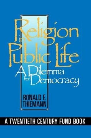 Cover of Religion in public life by Ronald F. Thiemann