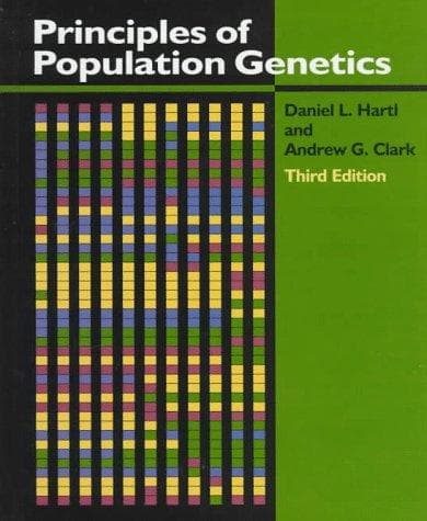 Cover of Principles of population genetics by Daniel L. Hartl