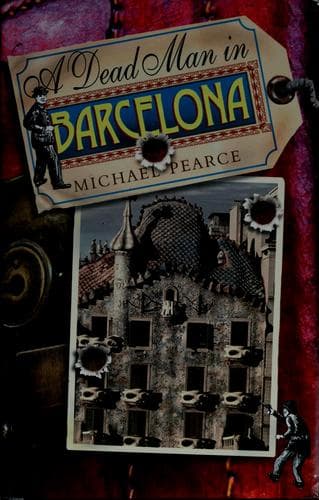 Cover of A dead man in Barcelona by Michael Pearce