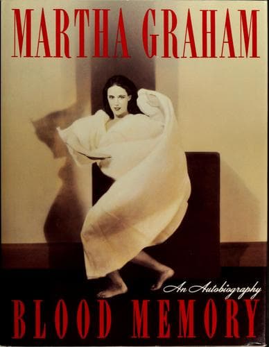 Cover of Blood memory by Martha Graham